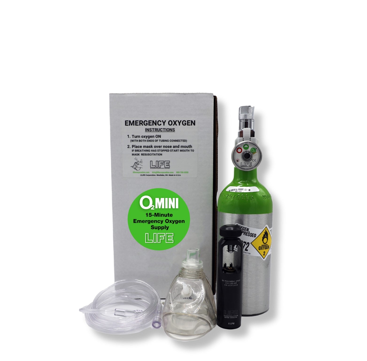 LIFE® O2 Mini | Emergency Oxygen